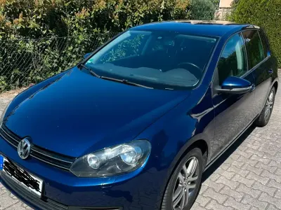 Gebraucht VW Golf VI 122 PS (89 kW) 2009 Blau Kleinwagen