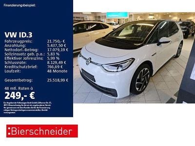 Gebraucht VW ID.3 Pure 110 kW (150 PS) 2022 Weiss Kleinwagen