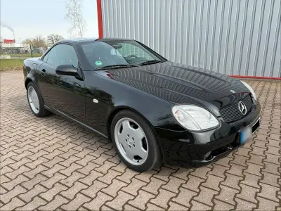 Brugt Mercedes SLK230 AMG 193 HK (141 kW) 1998 Sort Cabriolet