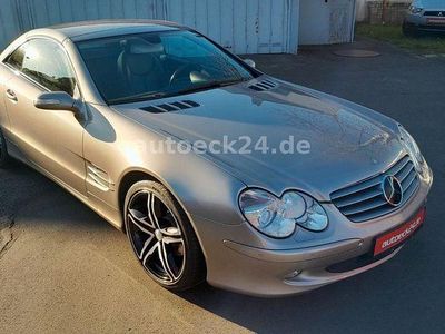 Usata Mercedes SL350 245 CV (180 kW) 2005 Argento Cabrio