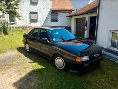 Brugt Audi 80 113 HK (83 kW) 1988 Sort Sedan