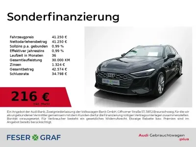 Gebraucht Audi A5 Business 204 PS (150 kW) 2025 Mythosschwarz metallic Kombi