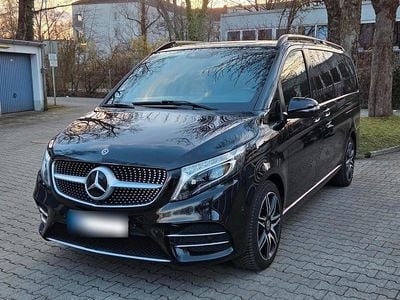 Gebraucht Mercedes V250 AMG line 190 PS (139 kW) 2020 Schwarz Van / Kleinbus