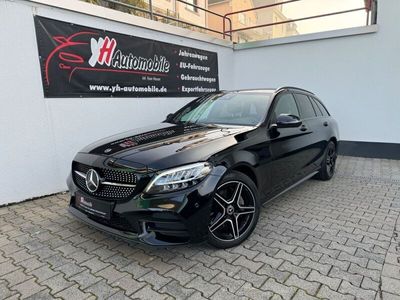 gebraucht Mercedes C220 T d AMG 4Matic/NAVI/KAM/LED/SH/1.HD