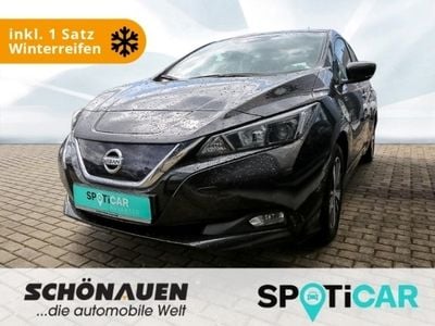 Usata Nissan Leaf Acenta 110 kW (150 CV) 2018 Nero Utilitaria
