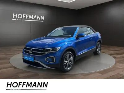 Gebraucht VW T-Roc Cabriolet Style 150 PS (110 kW) 2022 Blau Cabrio