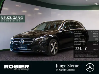 Gebraucht Mercedes C200 Advanced Plus 163 PS (119 kW) 2023 Schwarz / obsidianschwarz Kombi