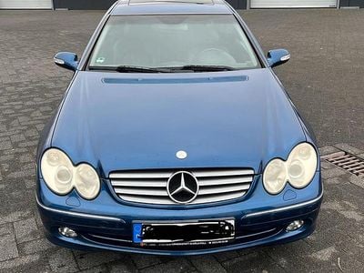 Second-hand Mercedes CLK200 163 CP (119 kW) 2004 Albastru Coupe