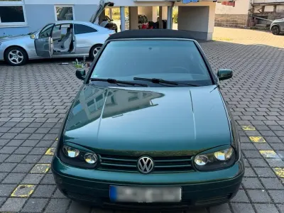 Gebraucht VW Golf Cabriolet 101 PS (74 kW) 1999 Grün Cabrio
