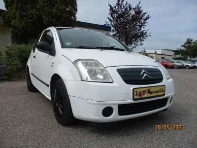 Gebraucht Citroën C2 Style 60 PS (44 kW) 2007 Weiß Kleinwagen