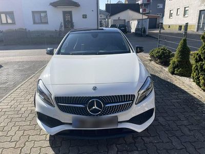 Gebraucht Mercedes A250 AMG line 211 PS (155 kW) 2018 Weiß Limousine