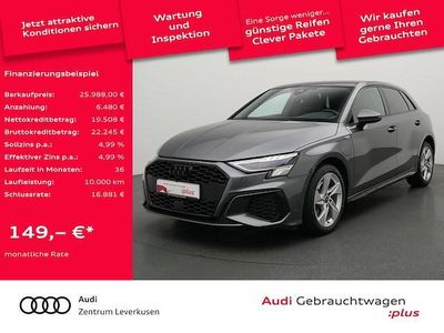 Daytonagrau perleffekt Gebraucht 2023 Audi A3 Sportback e-tron S-Line Kleinwagen | 25.988 € (Etwas zu teuer)