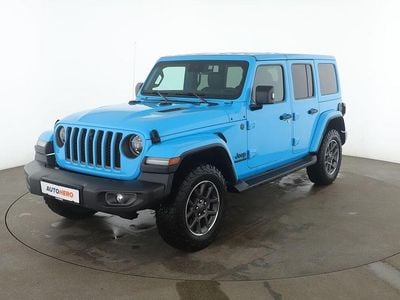 Blau Gebraucht 2021 Jeep Wrangler Unlimited Sahara SUV | 42.910 € (Superpreis)