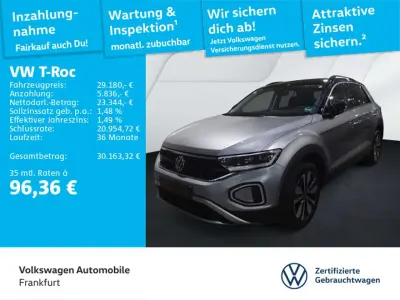 Occasion VW T-Roc Goal 150 ch (110 kW) 2025 Noir SUV