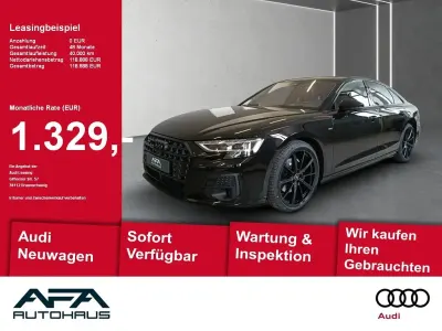 Neu Audi A8 Sport 286 PS (210 kW) 2026 Schwarz Limousine