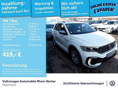 Gebraucht VW T-Roc R 300 PS (220 kW) 2022 Weiß SUV