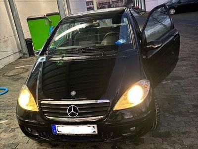 Schwarz Gebraucht 2007 Mercedes A160 Classic Kleinwagen | 1.300 €