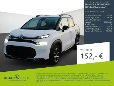 Brugt Citroën C3 Aircross Shine 110 HK (80 kW) 2023 Hvid SUV