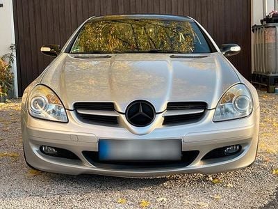 Gebraucht Mercedes SLK200 163 PS (119 kW) 2006 Silber Cabrio