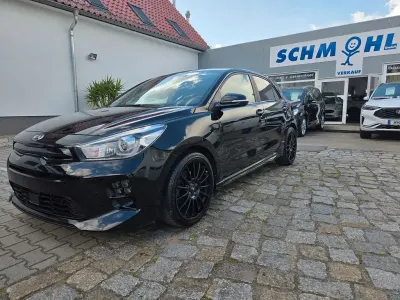 Gebraucht Kia Rio GT-Line 120 PS (88 kW) 2021 Schwarz Limousine