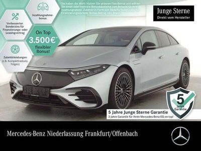 gebraucht Mercedes EQS580 4MATIC AMG Fahrass 360° Airmat Pano Distr+