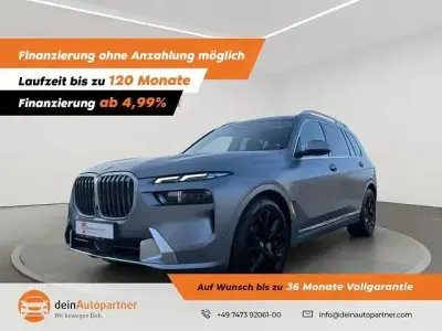 Brugt BMW X7 Sport Line 340 HK (250 kW) 2024 Grå SUV
