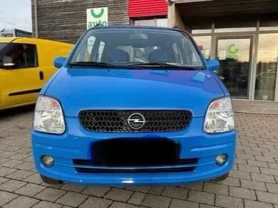 Gebraucht Opel Agila Color Edition 75 PS (55 kW) 2002 Blau Van / Kleinbus