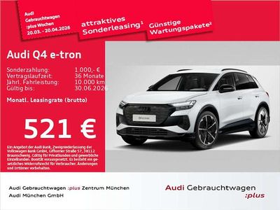 Gebraucht Audi Q4 e-tron Ambiente 250 kW (340 PS) 2025 Gletscherweiß metallic SUV