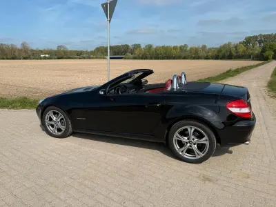 Gebraucht Mercedes SLK200 163 PS (119 kW) 2005 Schwarz Cabrio
