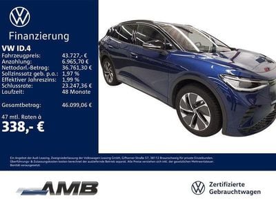 Blue dusk metallic/schwarz Gebraucht 2025 VW ID.4 GTX SUV | 42.870 € (Guter Preis)