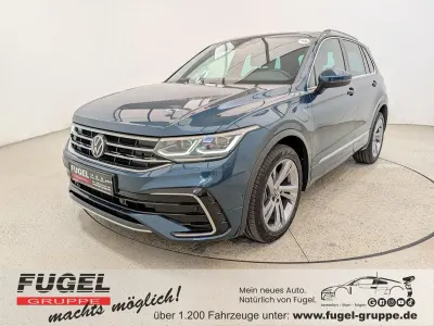 Gebraucht VW Tiguan R-line 245 PS (180 kW) 2021 Nightshade blue metallic SUV