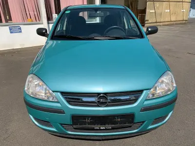 Gebraucht Opel Corsa Basis 75 PS (55 kW) 2004 Grün Kleinwagen