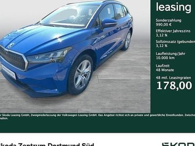 Second-hand Skoda Enyaq iV Loft 250 kW (340 CP) 2023 Albastru SUV
