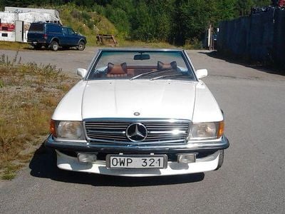 Usata Mercedes SL350 201 CV (147 kW) 1989 Bianco Cabrio