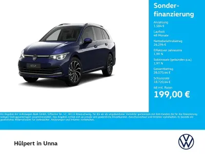 Gebraucht VW Golf VIII Style 150 PS (110 kW) 2024 Blau Kombi