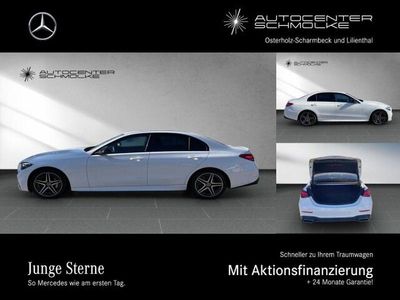 Gebraucht Mercedes C180 AMG 170 PS (125 kW) 2025 Unilack polarweiß Limousine