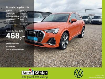 Gebraucht Audi Q3 S-Line 150 PS (110 kW) 2023 Pulsorange SUV