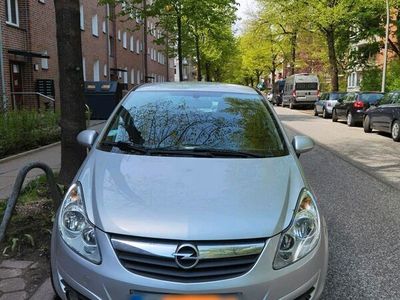 gebraucht Opel Corsa D 1.4 Silber perfektes Anfängerauto