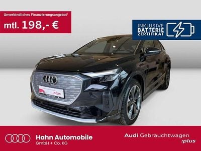 Gebraucht Audi Q4 Sportback e-tron Advanced 125 kW (170 PS) 2023 Mythosschwarz metallic SUV