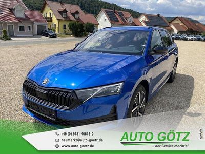 Blau Neu 2025 Skoda Octavia SportLine Kombi | 40.890 € (Etwas zu teuer)