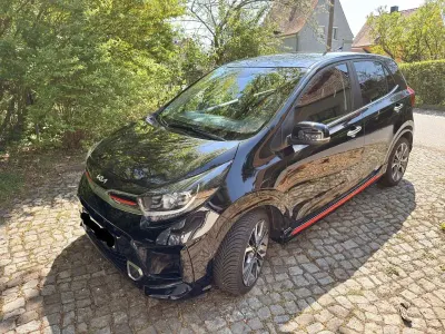 Gebraucht Kia Picanto GT-Line 101 PS (74 kW) 2022 Schwarz Kleinwagen