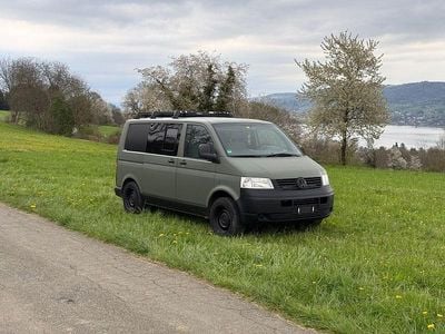Second-hand VW T5 105 CP (77 kW) 2005 Verde Van