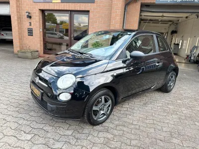 Gebraucht Fiat 500 Pop 69 PS (50 kW) 2010 Schwarz Kleinwagen