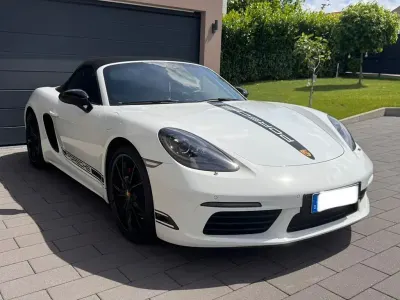 Gebraucht Porsche 718 Boxster 299 PS (219 kW) 2019 Weiß Cabrio