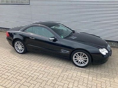 Usata Mercedes SL350 245 CV (180 kW) 2006 Nero Cabrio