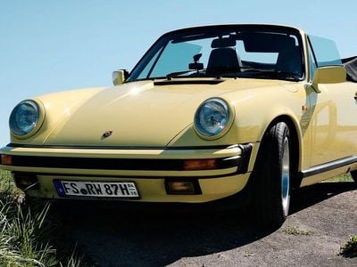 Usata Porsche 911 231 CV (169 kW) 1987 Giallo Cabrio