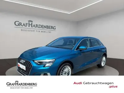 Gebraucht Audi A3 Advanced Plus 110 PS (80 kW) 2023 Atollblau metallic Limousine