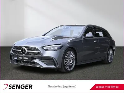 Brugt Mercedes C220 AMG 200 HK (147 kW) 2022 Grå Stationcar