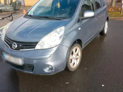Usata Nissan Note Acenta 88 CV (64 kW) 2009 Blu Utilitaria