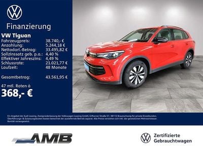 Rot Gebraucht 2025 VW Tiguan Goal SUV | 37.980 € (Guter Preis)